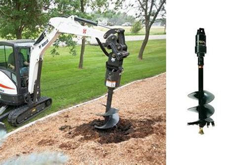 mini excavator auger kit